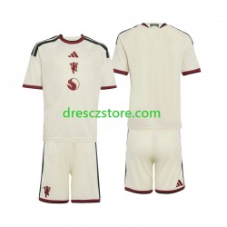 Manchester United Alternativní Dres 2026-2027 Krátký rukáv Děti Fotbalové Dresy