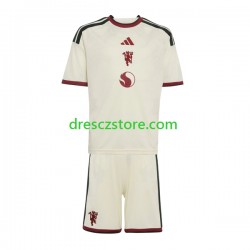 Manchester United Alternativní Dres 2026-2027 Krátký rukáv Děti Fotbalové Dresy