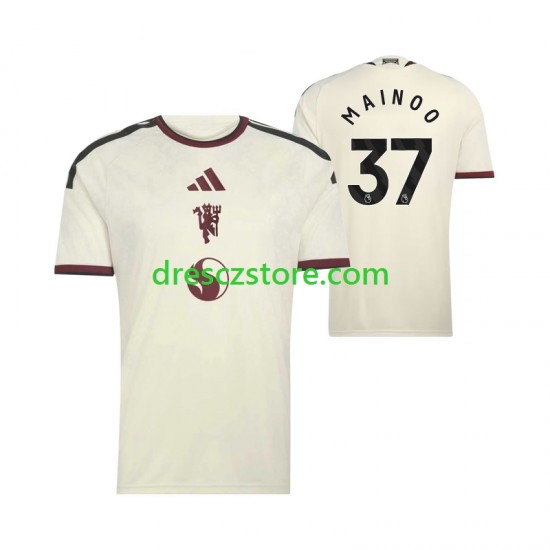 Manchester United Kobbie Mainoo 37 Alternativní Dres 2026-2027 Krátký rukáv Muže Fotbalové Dresy