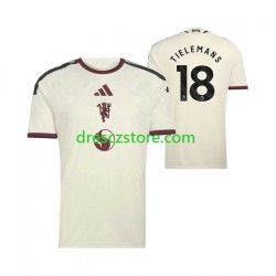 Manchester United Youri Tielemans 18 Alternativní Dres 2026-2027 Krátký rukáv Muže Fotbalové Dresy