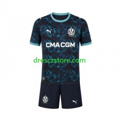Olympique Marseille Venkovní Dres 2026-2027 Krátký rukáv Děti Fotbalové Dresy