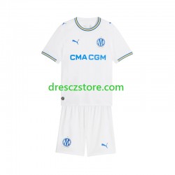 Olympique Marseille Domácí Dres 2026-2027 Krátký rukáv Děti Fotbalové Dresy