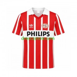 PSV Eindhoven 1990 Retro Domácí Dres Krátký rukáv Muže Fotbalové Dresy