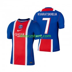 Paris Saint-Germain Khvicha Kvaratskhelia 7 Domácí Dres 2026-2027 Krátký rukáv Muže Fotbalové Dresy
