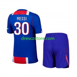 Paris Saint-Germain Lionel Messi 30 Domácí Dres 2026-2027 Krátký rukáv Děti Fotbalové Dresy