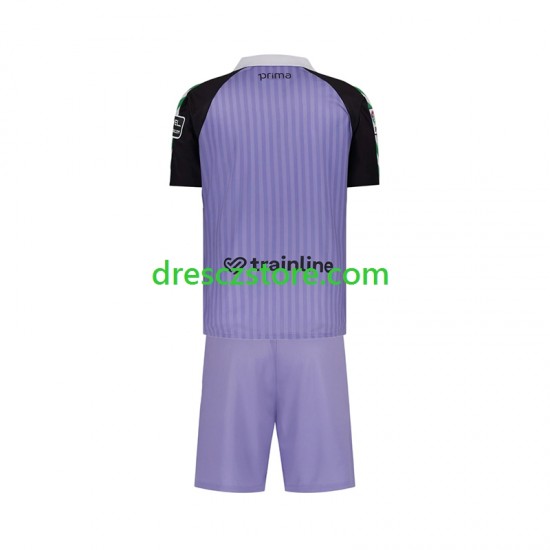 Real Betis Brankářské Retro Domácí Dres 2025-2026 Krátký rukáv Děti Fotbalové Dresy