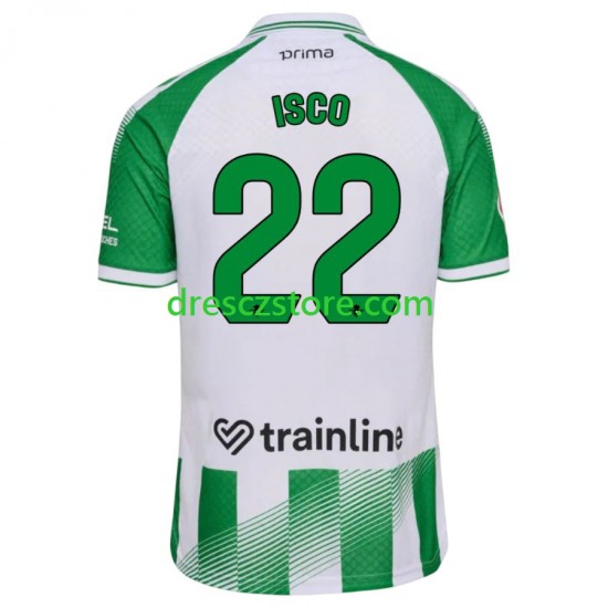 Real Betis Isco 22 Domácí Dres 2026-2027 Krátký rukáv Muže Fotbalové Dresy