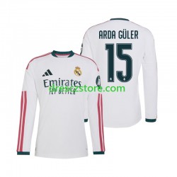 Real Madrid Arda Guler 15 Domácí Dres 2026-2027 Dlouhý rukáv Muže Fotbalové Dresy