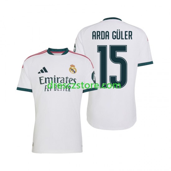 Real Madrid Arda Guler 15 Domácí Dres 2026-2027 Krátký rukáv Muže Fotbalové Dresy