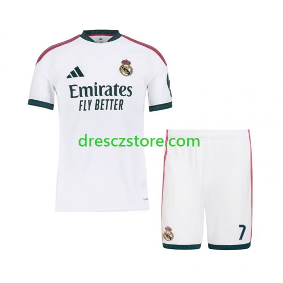 Real Madrid Cristiano Ronaldo 7 Domácí Dres 2026-2027 Krátký rukáv Děti Fotbalové Dresy