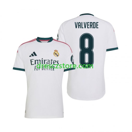 Real Madrid Federico Valverde 8 Domácí Dres 2026-2027 Krátký rukáv Muže Fotbalové Dresy