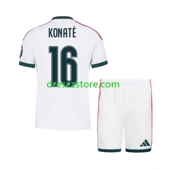 Real Madrid Ibrahima Konate 16 Domácí Dres 2026-2027 Krátký rukáv Děti Fotbalové Dresy