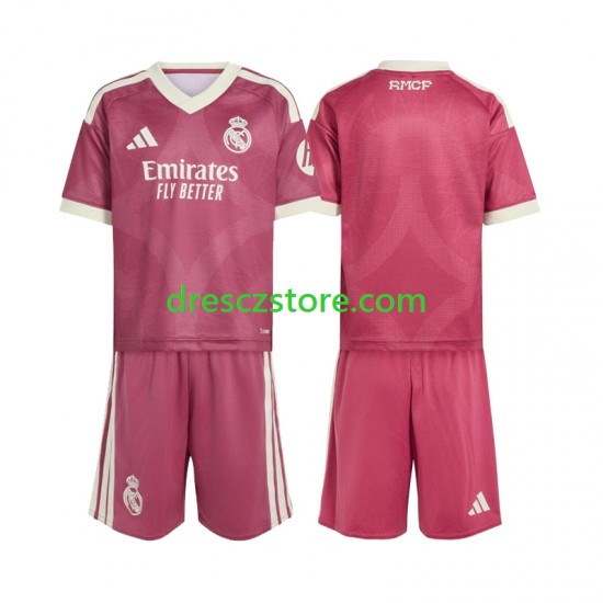 Real Madrid Alternativní Dres 2026-2027 Krátký rukáv Děti Fotbalové Dresy