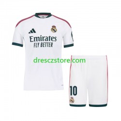 Real Madrid Mbappé Kylian 10 Domácí Dres 2026-2027 Krátký rukáv Děti Fotbalové Dresy