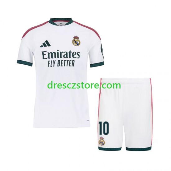 Real Madrid Mbappé Kylian 10 Domácí Dres 2026-2027 Krátký rukáv Děti Fotbalové Dresy