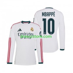 Real Madrid Mbappé Kylian 10 Domácí Dres 2026-2027 Dlouhý rukáv Muže Fotbalové Dresy
