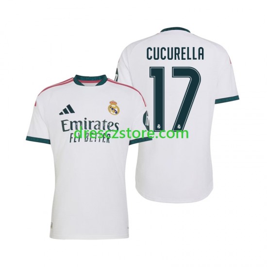 Real Madrid Marc Cucurella 17 Domácí Dres 2026-2027 Krátký rukáv Muže Fotbalové Dresy