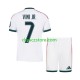 Real Madrid Vinicius Junior 7 Domácí Dres 2026-2027 Krátký rukáv Děti Fotbalové Dresy