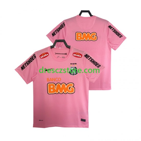 Santos 2012 2013 Retro Čtvrtý Dres Krátký rukáv Muže Fotbalové Dresy