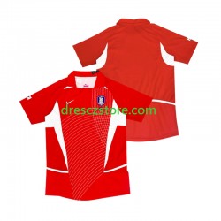 Jižní Korea Retro Domácí Dres 2002 Krátký rukáv Muže Fotbalové Dresy