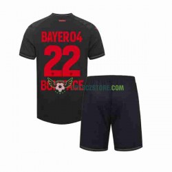 Bayer 04 Leverkusen Victor Boniface 22 Domácí Dres 2023-2024 Krátký rukáv Děti Fotbalové Dresy