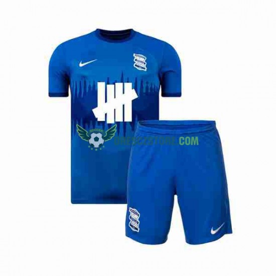 Birmingham City Domácí Dres 2023-2024 Krátký rukáv Děti Fotbalové Dresy