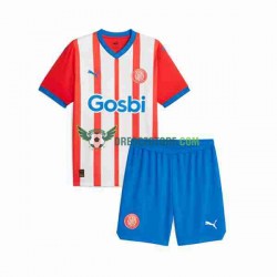 Girona Domácí Dres 2023-2024 Krátký rukáv Děti Fotbalové Dresy