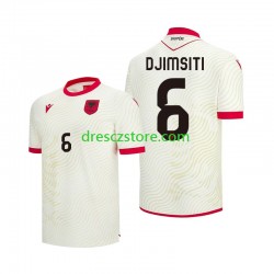 Albánie Berat Djimsiti 6 Venkovní Dres MS ve fotbale 2026 Krátký rukáv Muže Fotbalové Dresy