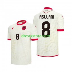 Albánie Kristjan Asllani 8 Venkovní Dres MS ve fotbale 2026 Krátký rukáv Muže Fotbalové Dresy