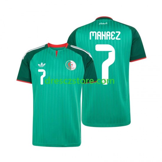 Alžírsko Riyad Mahrez 7 Venkovní Dres 2026 Krátký rukáv Muže Fotbalové Dresy