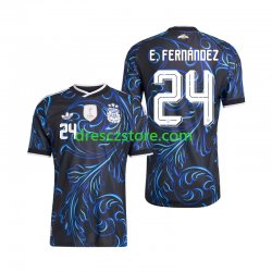 Argentina Enzo Fernandez 24 Venkovní Dres MS ve fotbale 2026 Krátký rukáv Muže Fotbalové Dresy