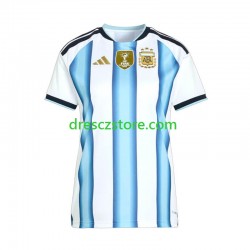 Argentina Domácí Dres MS ve fotbale 2026 Krátký rukáv Ženy Fotbalové Dresy