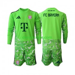 FC Bayern Mnichov Brankářské Domácí Dres 2026-2027 Dlouhý rukáv Děti Fotbalové Dresy