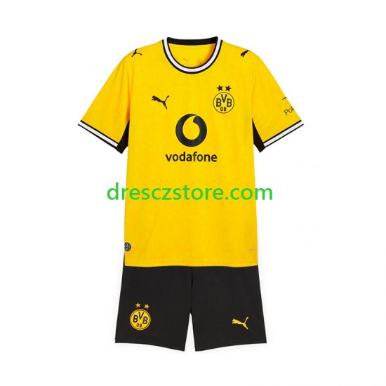 Borussia Dortmund Domácí Dres 2026-2027 Krátký rukáv Děti Fotbalové Dresy