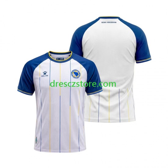 Bosna a Hercegovina Venkovní Dres MS ve fotbale 2026 Krátký rukáv Muže Fotbalové Dresy