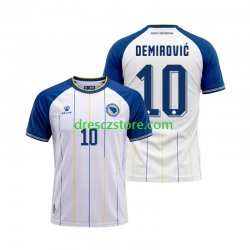 Bosna a Hercegovina Ermedin Demirovic 10 Venkovní Dres MS ve fotbale 2026 Krátký rukáv Muže Fotbalové Dresy