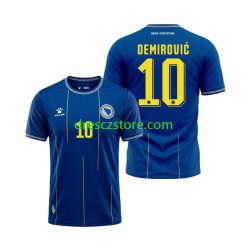 Bosna a Hercegovina Ermedin Demirovic 10 Domácí Dres MS ve fotbale 2026 Krátký rukáv Muže Fotbalové Dresy