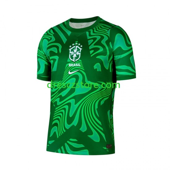 Brazílie Brankářské Venkovní Dres MS ve fotbale 2026 Krátký rukáv Muže Fotbalové Dresy