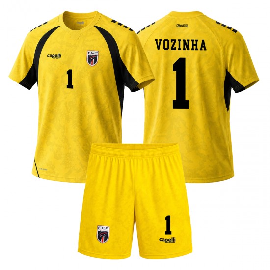 Cape Verde Vozinha 1 Venkovní Dres MS ve fotbale Krátký rukáv Děti Fotbalové Dresy 2026
