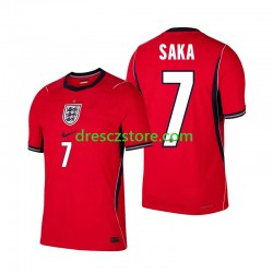 Anglie Bukayo Saka 7 Venkovní Dres MS ve fotbale 2026 Krátký rukáv Muže Fotbalové Dresy