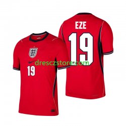 Anglie Eberechi Eze 19 Venkovní Dres MS ve fotbale 2026 Krátký rukáv Muže Fotbalové Dresy