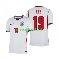 Anglie Eberechi Eze 19 Domácí Dres MS ve fotbale 2026 Krátký rukáv Muže Fotbalové Dresy