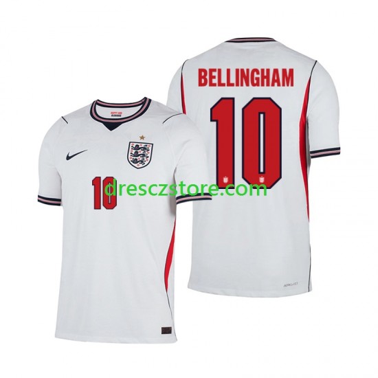 Anglie Jude Bellingham 10 Domácí Dres MS ve fotbale 2026 Krátký rukáv Muže Fotbalové Dresy