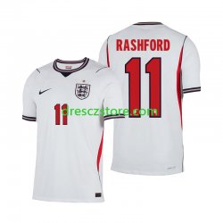 Anglie Marcus Rashford 11 Domácí Dres MS ve fotbale 2026 Krátký rukáv Muže Fotbalové Dresy