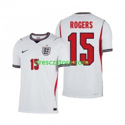 Anglie Morgan Rogers 15 Domácí Dres MS ve fotbale 2026 Krátký rukáv Muže Fotbalové Dresy