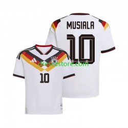 Německo Jamal Musiala 10 Domácí Dres MS ve fotbale 2026 Krátký rukáv Muže Fotbalové Dresy