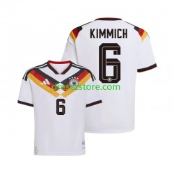 Německo Joshua Kimmich 6 Domácí Dres MS ve fotbale 2026 Krátký rukáv Muže Fotbalové Dresy