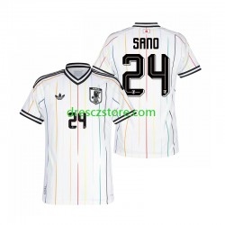 Japonsko Kaishu Sano 24 Venkovní Dres MS ve fotbale 2026 Krátký rukáv Muže Fotbalové Dresy