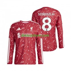 Liverpool Dominik Szoboszlai 8 Domácí Dres 2026-2027 Dlouhý rukáv Muže Fotbalové Dresy