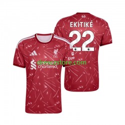 Liverpool Hugo Ekitike 22 Domácí Dres 2026-2027 Krátký rukáv Muže Fotbalové Dresy